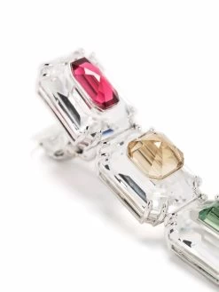 Women Swarovski Chroma Oversized Crystals Clip Earrings -Swarovski Jewelry 17203955 35208614 1000