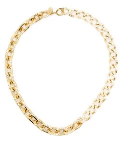Women Swarovski Crystal-embellished Chain-link Necklace