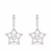 Women Swarovski Stella Star-motif Earrings -Swarovski Jewelry 17204159 35218225 1000