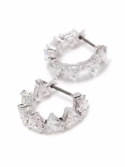 Women Swarovski Millenia Mini Hoop Earrings -Swarovski Jewelry 17204175 37958052 1000