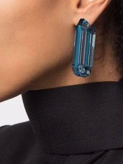 Women Swarovski Lucent Hoop Earrings -Swarovski Jewelry 17205034 35219253 1000