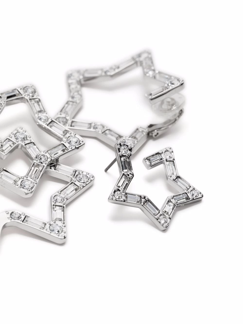 Women Swarovski Stella Crystal-embellished Set Of Three Earings 6 Women Swarovski Stella Crystal-embellished Set Of Three Earings - Image 4