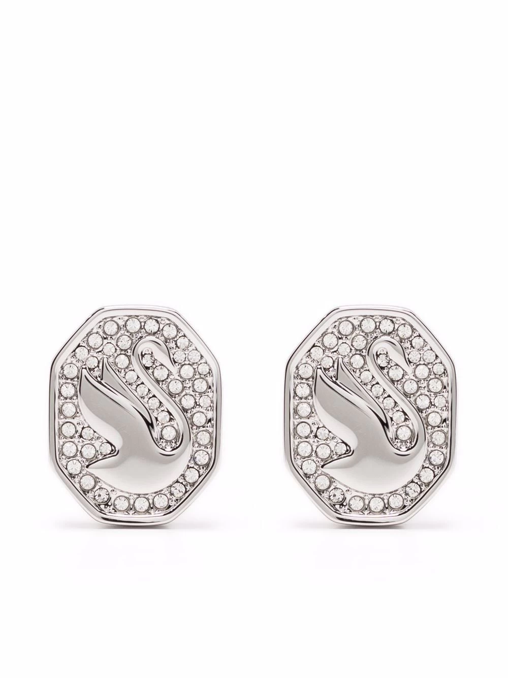 Women Swarovski Signum Stud Earrings 3 Women Swarovski Signum Stud Earrings