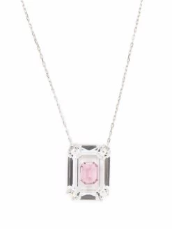 Women Swarovski Chroma Crystal Pendant Necklace