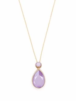 Women Swarovski Orbita Drop Cut Crystal Necklace