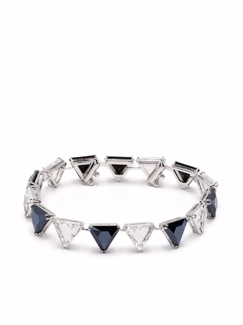 Women Swarovski Milenia Crystal-embellished Triangle Cut Bracelet 3 Women Swarovski Milenia Crystal-embellished Triangle Cut Bracelet