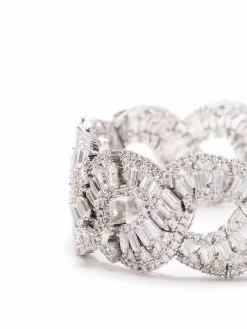 Women Swarovski Hyperbola Wave Crystal Bracelet -Swarovski Jewelry 17206025 36392531 1000