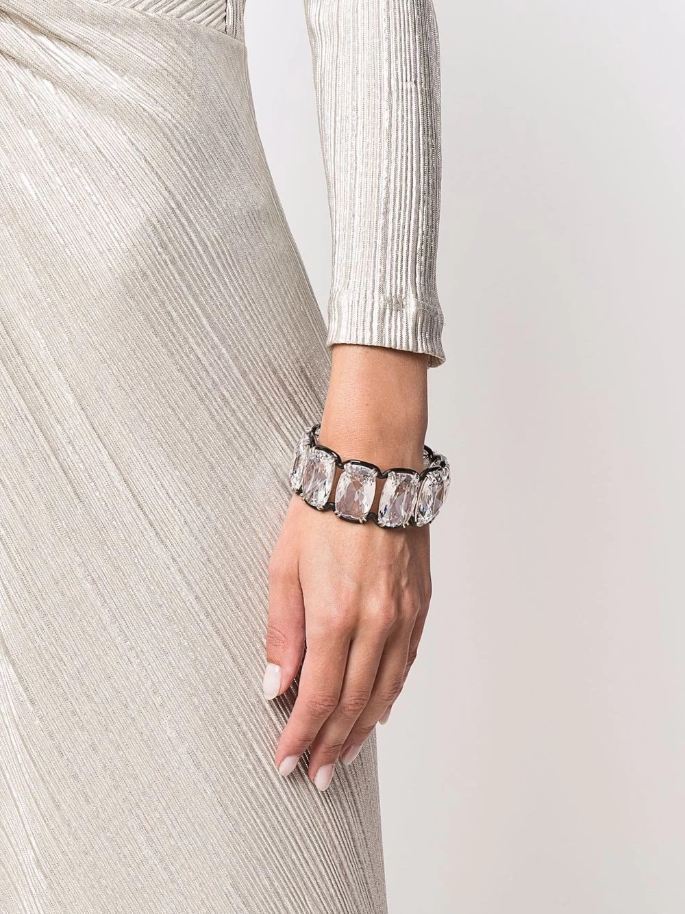 Women Swarovski Harmonia Floating Crystal Cuff 4 Women Swarovski Harmonia Floating Crystal Cuff - Image 2