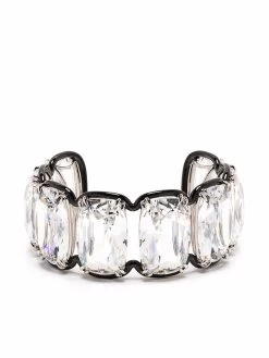 Women Swarovski Harmonia Floating Crystal Cuff