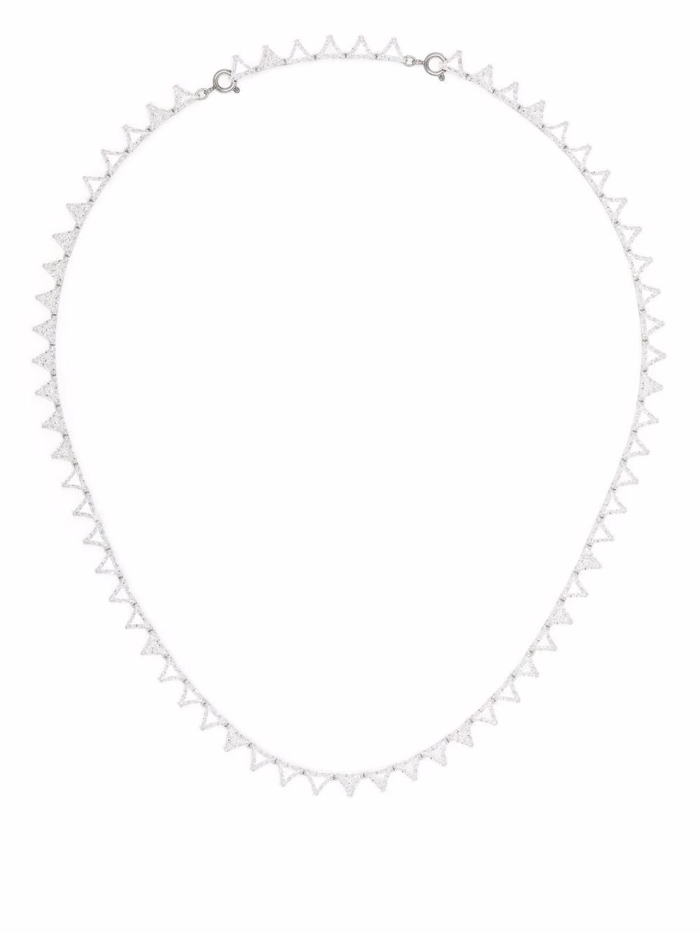 Women Swarovski Millenia Triangle Swarovski Crystal Necklace