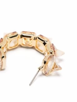 Women Swarovski Chroma Hoop Earrings -Swarovski Jewelry 17218012 37161052 1000