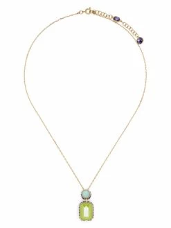 Women Swarovski Orbita Octagon Crystal Pendant Necklace -Swarovski Jewelry 17700620 37542510 1000