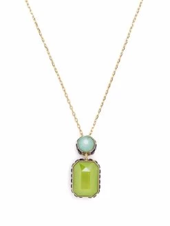 Women Swarovski Orbita Octagon Crystal Pendant Necklace