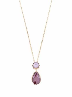 Women Swarovski Orbita Crystal-drop Necklace
