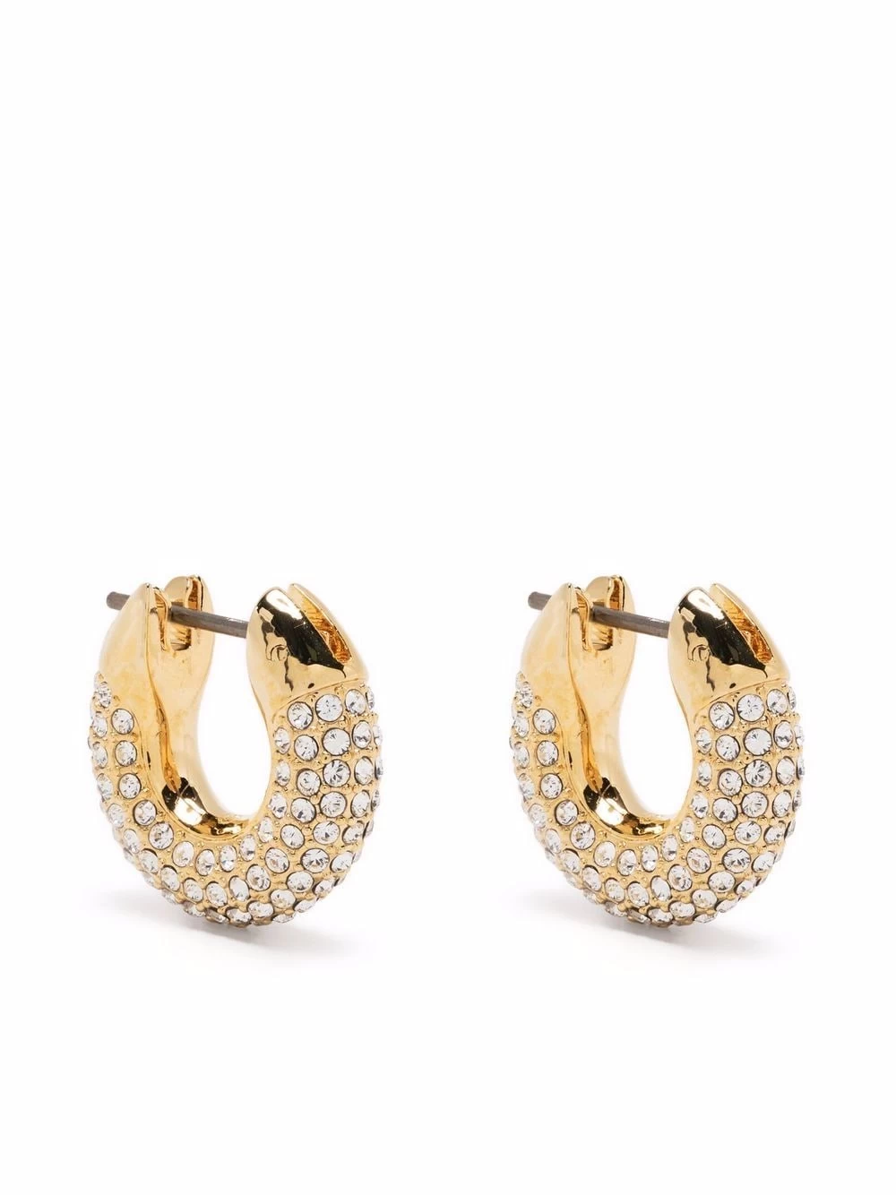 Women Swarovski Dextera Crystal-embellished Hoop Earrings 3 Women Swarovski Dextera Crystal-embellished Hoop Earrings