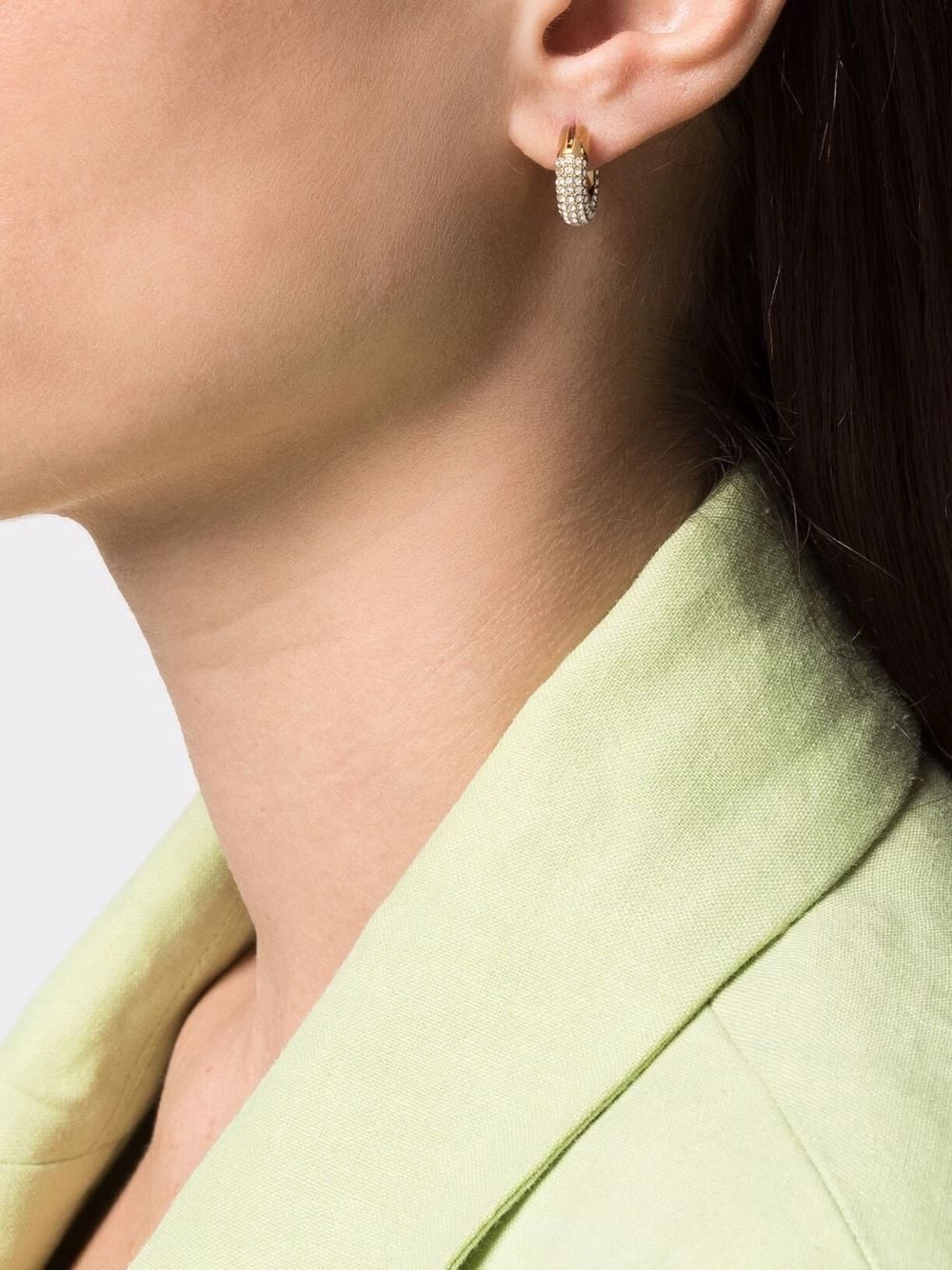 Women Swarovski Dextera Crystal-embellished Hoop Earrings 4 Women Swarovski Dextera Crystal-embellished Hoop Earrings - Image 2