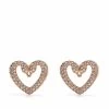 Women Swarovski Una Crystal-heart Stud Earrings -Swarovski Jewelry 17701214 37522295 1000