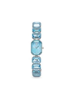 Women Swarovski Octagon Cut Quartz Watch