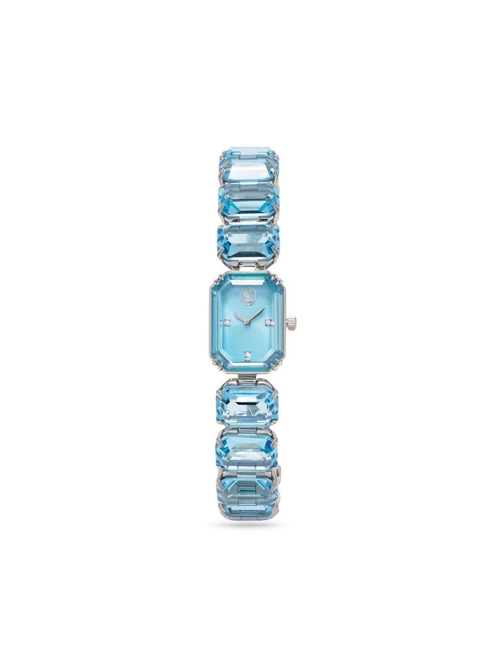Women Swarovski Octagon Cut Quartz Watch 3 Women Swarovski Octagon Cut Quartz Watch