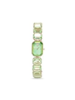 Women Swarovski Octagon Cut Bracelet Watch
