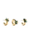 Women Swarovski Numina Three-set Ear Cuffs -Swarovski Jewelry 18561199 40901121 1000