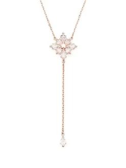 Women Swarovski Stella Y Kite-cut Necklace