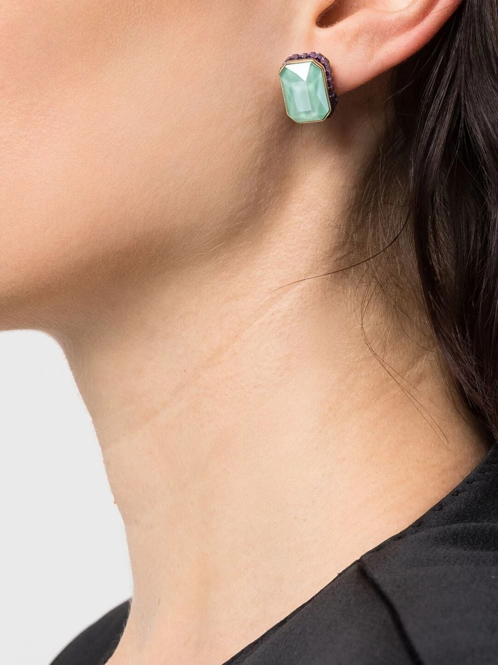 Women Swarovski Orbita Stud Earrings 4 Women Swarovski Orbita Stud Earrings - Image 2