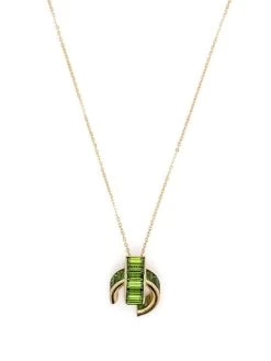 Women Swarovski Matrix Pendant Necklace
