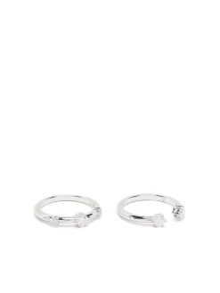 Women Swarovski Constella Round-cut Crystal Rings