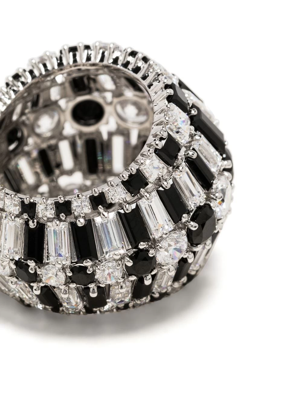 Women Swarovski Hyperbola Cocktail Ring 5 Women Swarovski Hyperbola Cocktail Ring - Image 3