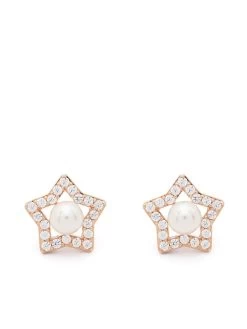 Women Swarovski Stella Star Stud Earrings