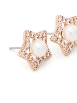 Women Swarovski Stella Star Stud Earrings -Swarovski Jewelry 19161171 42361025 1000
