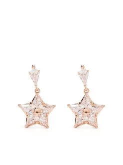 Women Swarovski Stella Crystal-embellished Drop Earrings