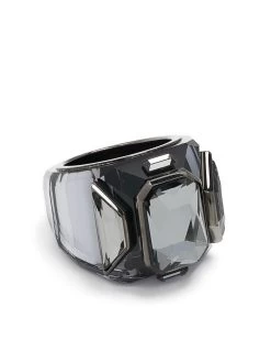 Women Swarovski Chroma Crystal Cocktail Ring