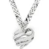 Women Swarovski Volta Heart Choker Necklace