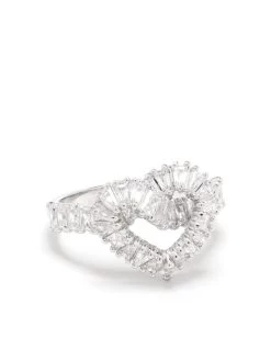 Women Swarovski Matrix Cocktail Ring