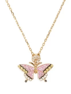Women Swarovski Idyllia Butterfly-pendant Necklace