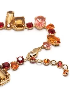 Women Swarovski Gema Mixed-cuts Gemstone Necklace -Swarovski Jewelry 19382447 44971364 1000