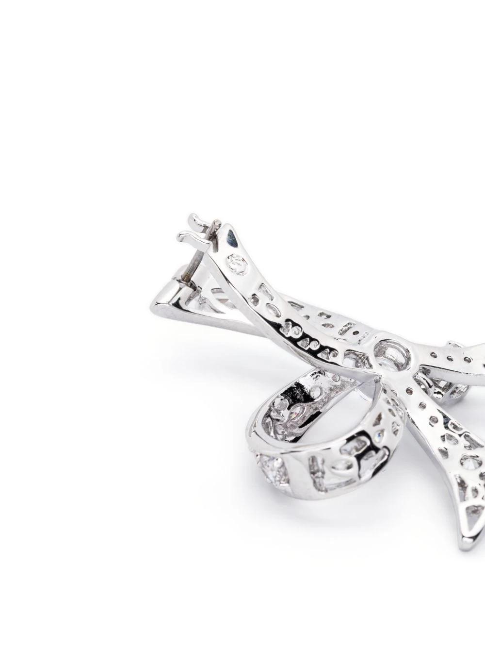 Women Swarovski Volta Bow Drop Earrings 5 Women Swarovski Volta Bow Drop Earrings - Image 3