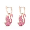 Women Swarovski Iconic Swan Drop Earrings -Swarovski Jewelry 19382456 43569475 1000