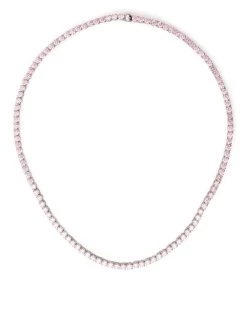 Women Swarovski Matrix Tennis Necklace