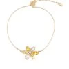 Women Swarovski Gema Flower Gold-plated Bracelet -Swarovski Jewelry 19383287 44970625 1000
