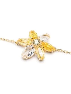 Women Swarovski Gema Flower Gold-plated Bracelet 7 Women Swarovski Gema Flower Gold-plated Bracelet -Swarovski Jewelry 19383287 44971281 1000