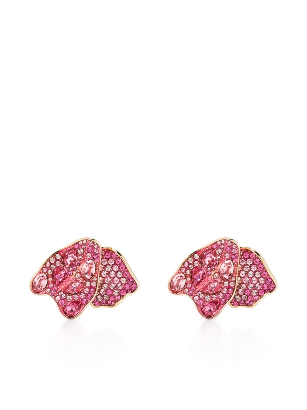 Women Swarovski Florere Stud Earrings 3 Women Swarovski Florere Stud Earrings