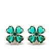 Women Swarovski Idyllia Clover Stud Earrings -Swarovski Jewelry 20565792 50710570 1000