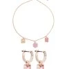 Women Swarovski Stilla Crystal-embellished Bracelet And Earrings Set