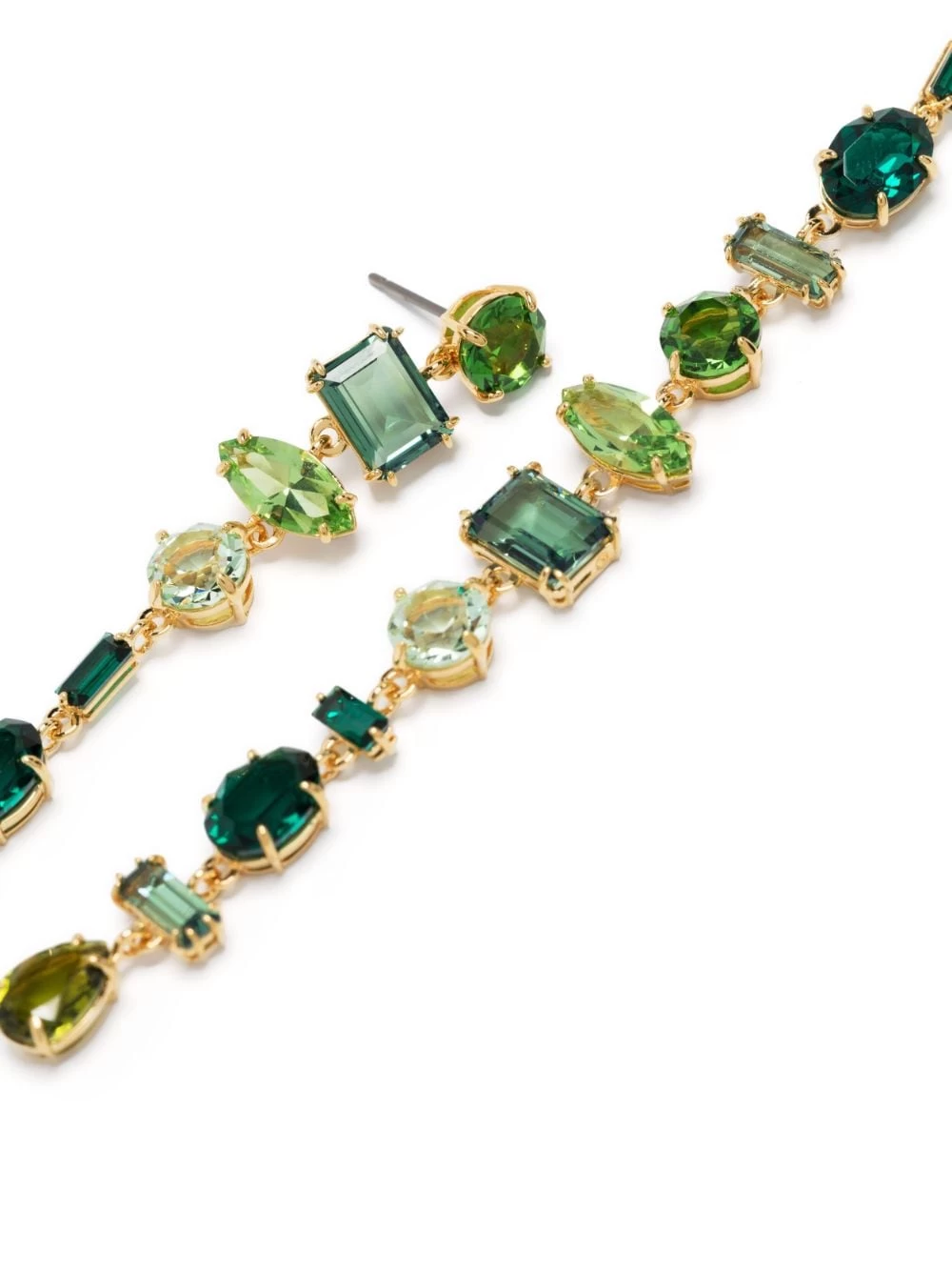 Women Swarovski Gema Crystal-embellished Earrings 5 Women Swarovski Gema Crystal-embellished Earrings - Image 3