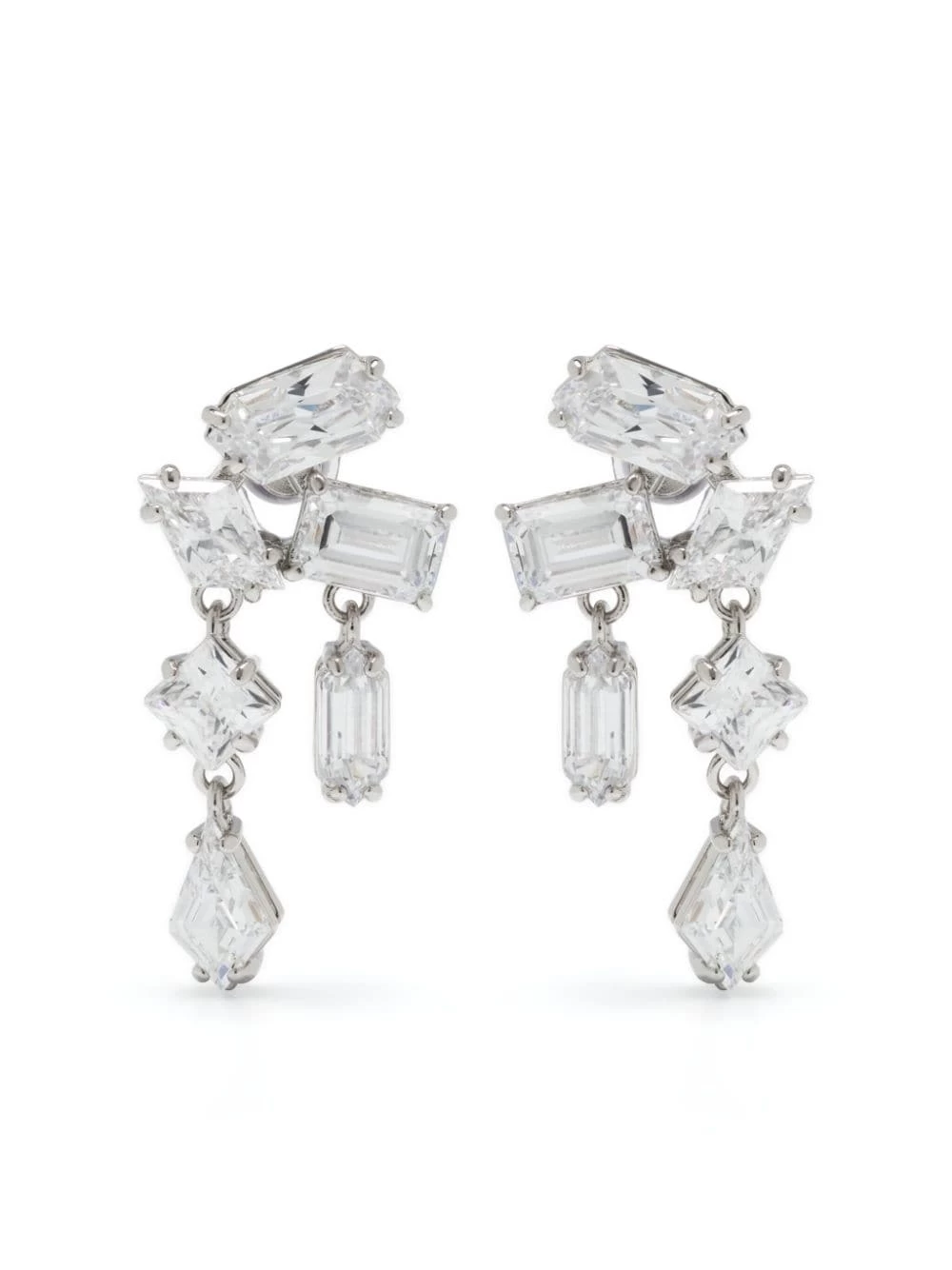 Women Swarovski Mesmera Crystal-embellished Drop Earrings